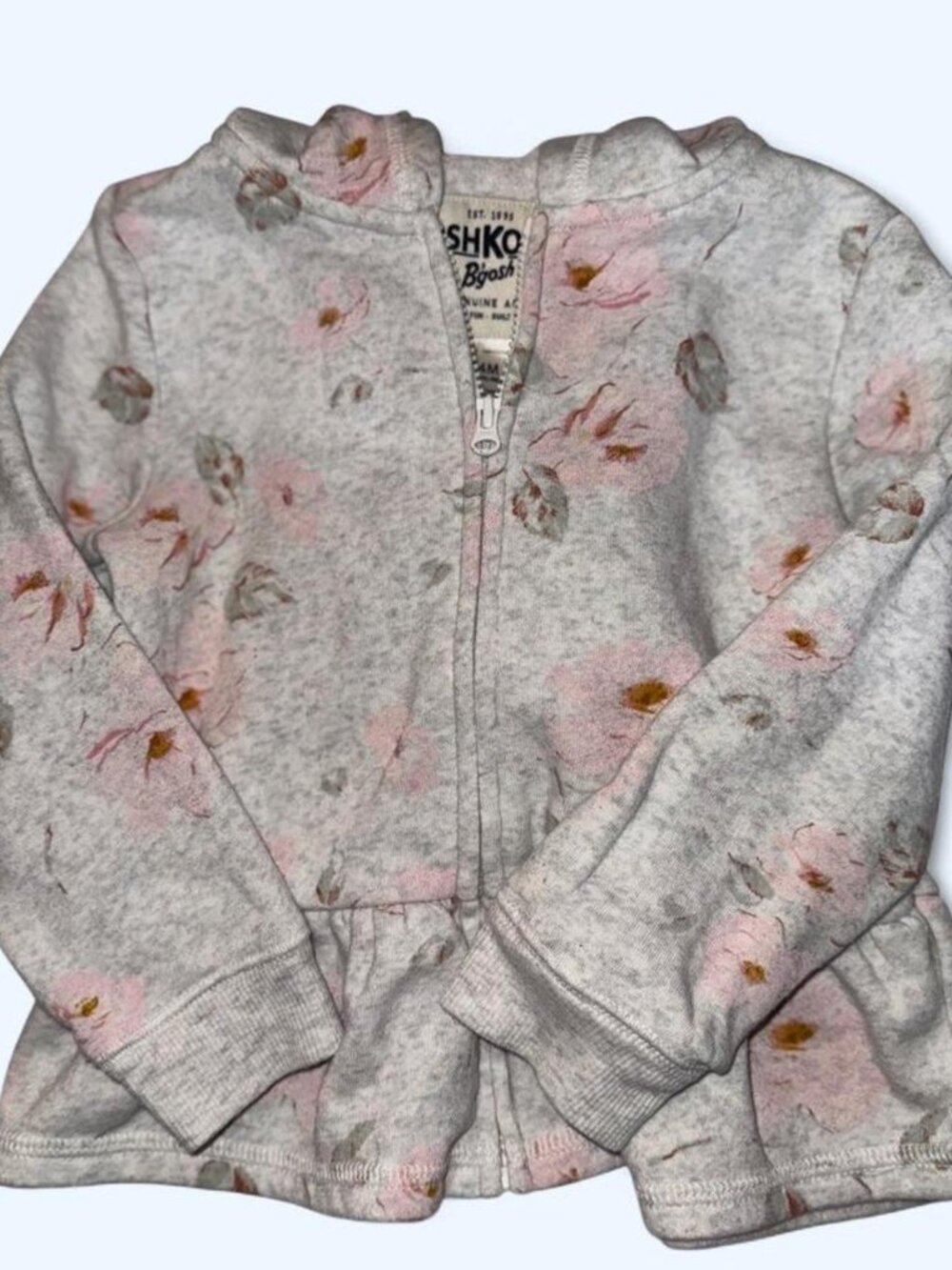 Girls OshKosh Zip Up Hoodie 24 Months